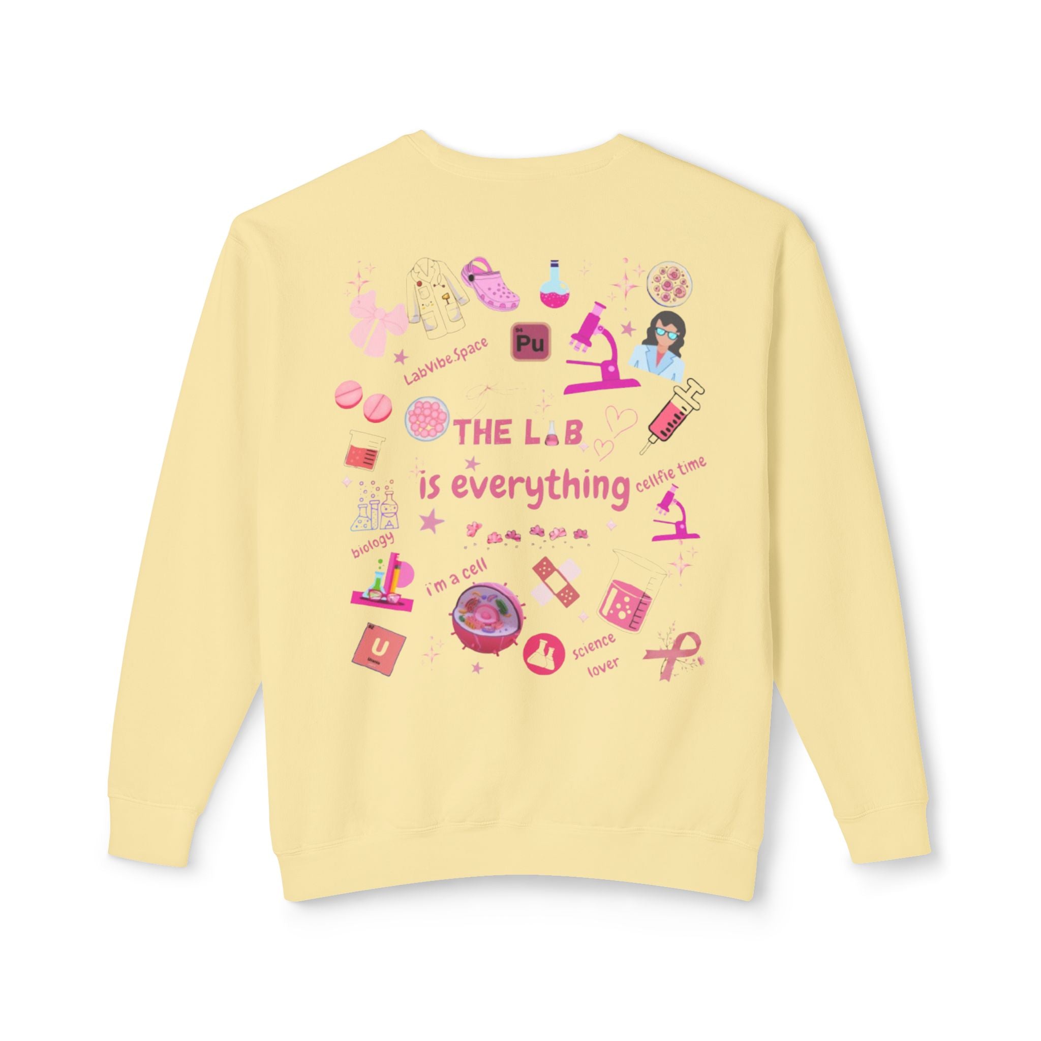 Lab Life Sweatshirt - Unisex Lightweight Crewneck