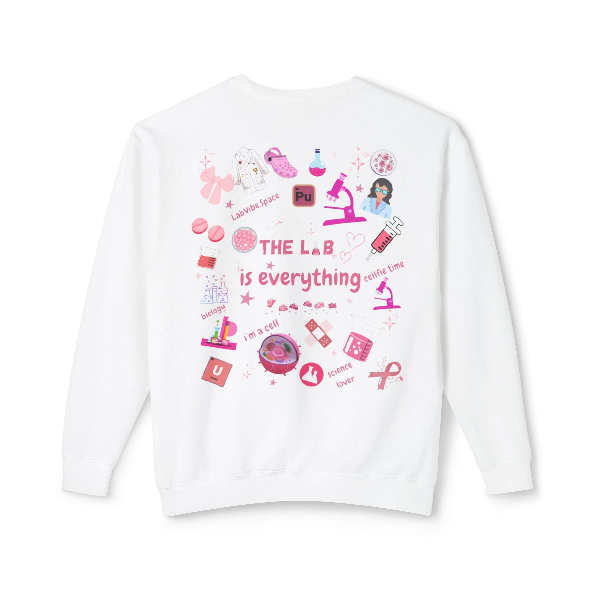 Lab Life Sweatshirt - Unisex Lightweight Crewneck