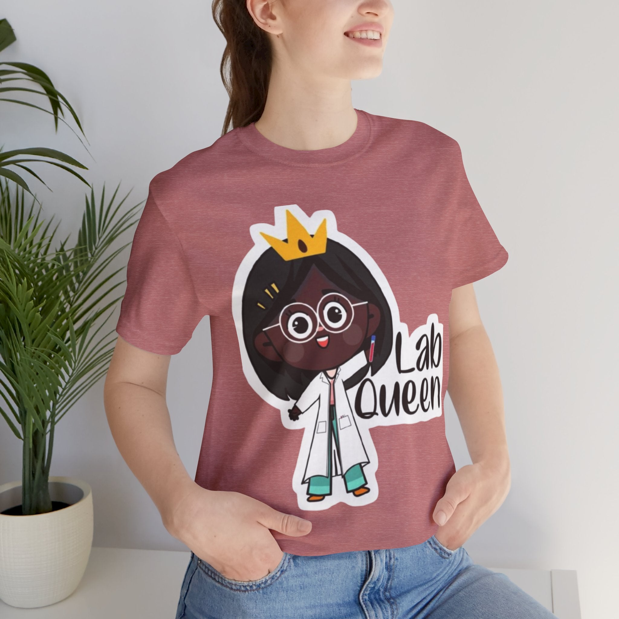 Lab Queen Microbiologist Tee