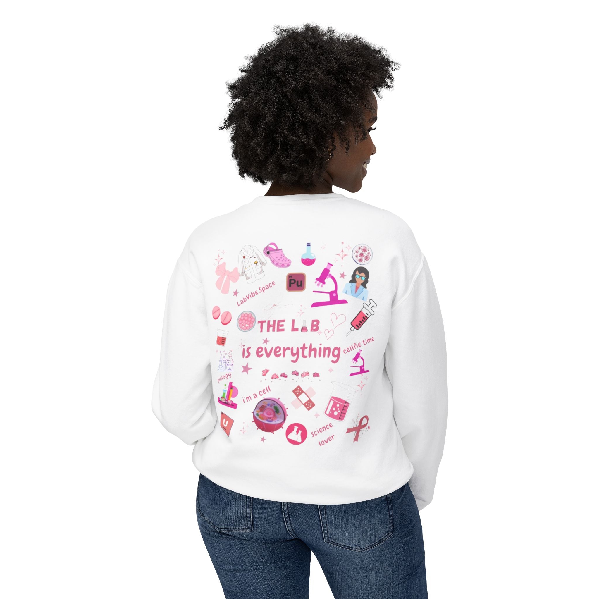 Lab Life Sweatshirt - Unisex Lightweight Crewneck