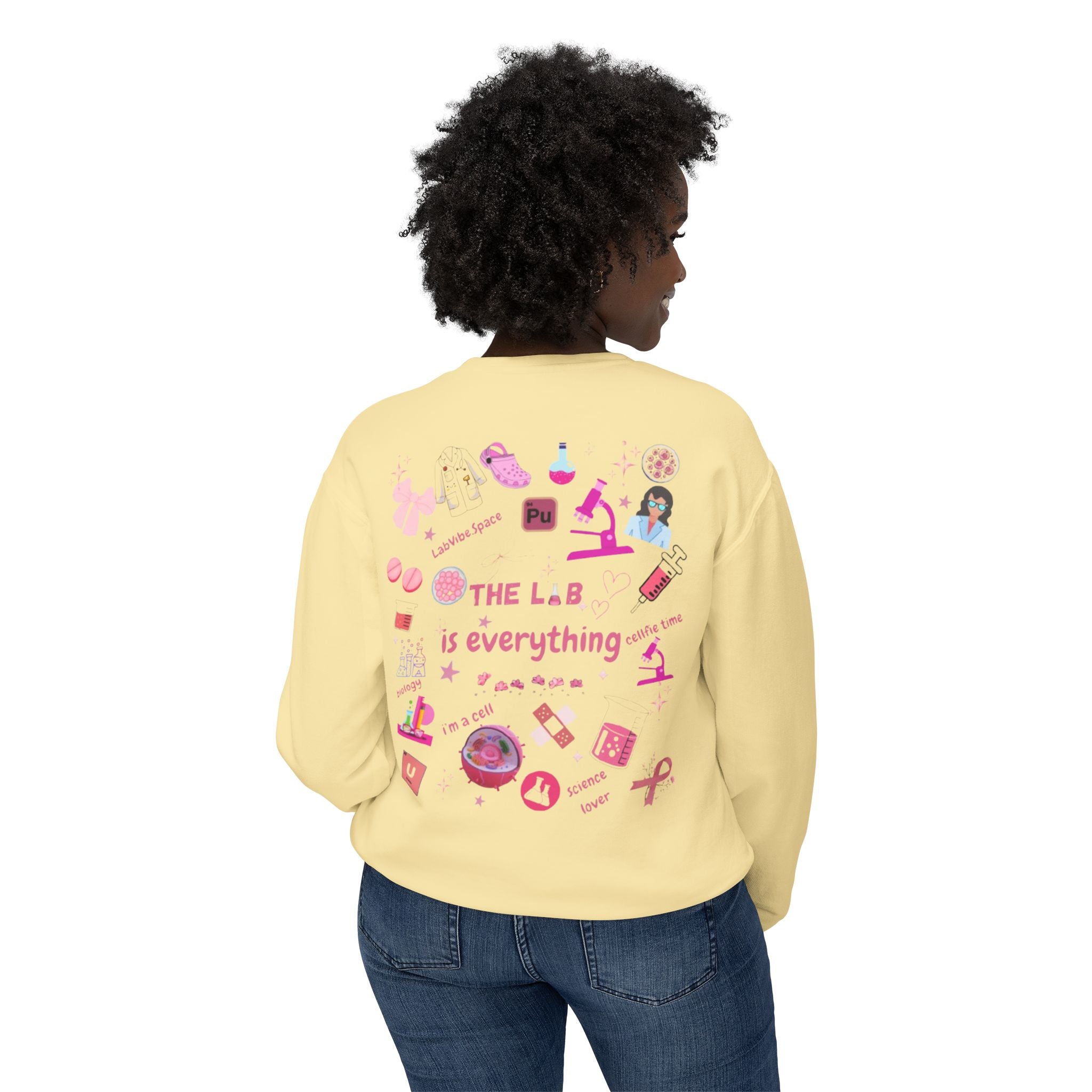 Lab Life Sweatshirt - Unisex Lightweight Crewneck
